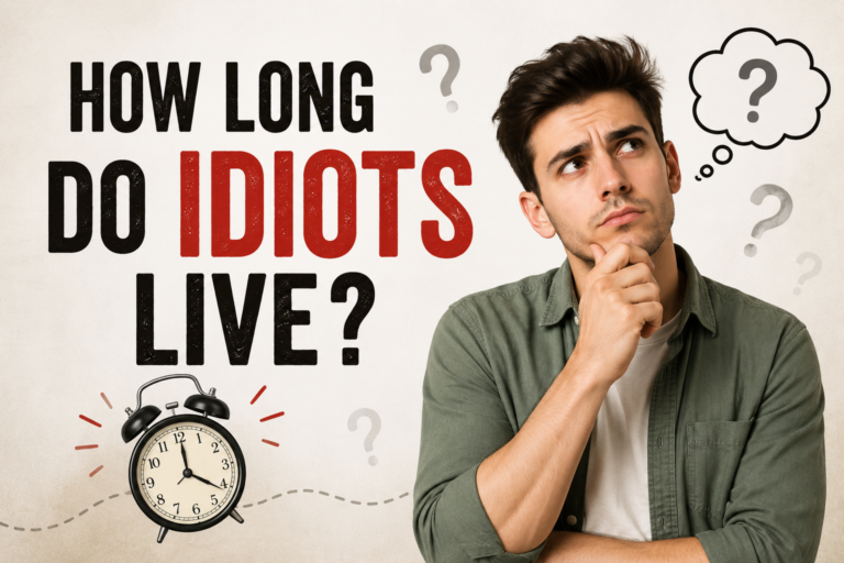 How Long Do Idiots Live? Understanding the Viral Internet Phrase